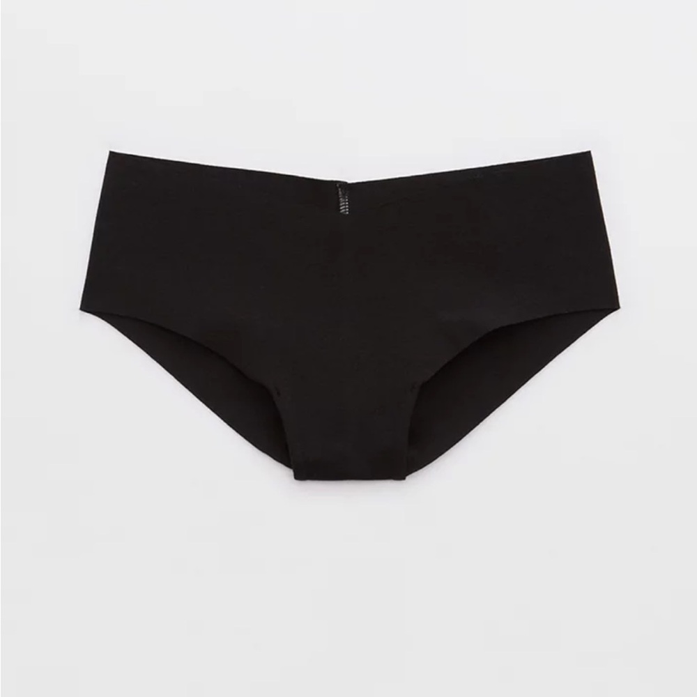 Aerie Superchill No Show Cotton Cheeky Underwear black XXL
